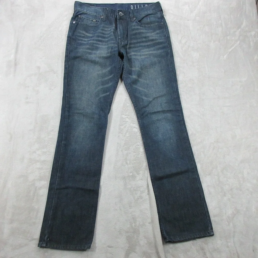 Bullhead LA Jeans Men's 30x32 Med Wash Dillon Denim Pants Skinny Slim Nice‎ Fade
